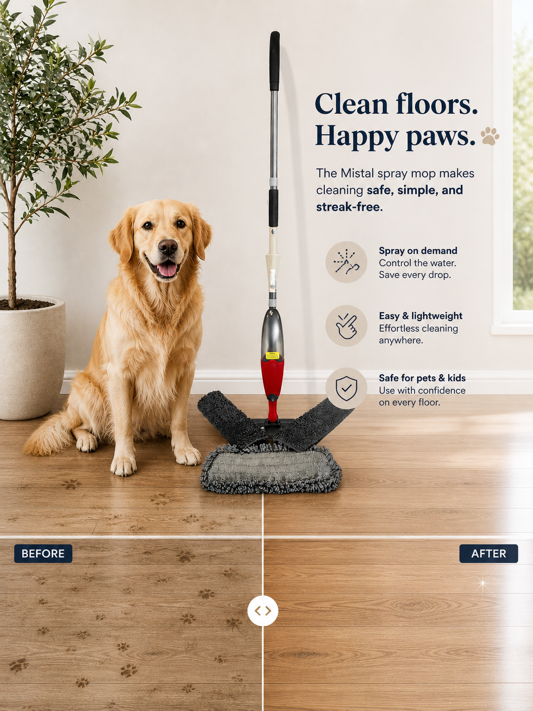 Mistal Spray Mop System